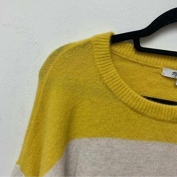Madewell Striped Gladwell Color Block Sweater - Picture 2 of 12